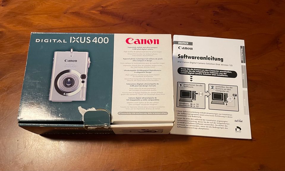 Canon IXUS 400 Digitalkamera zum Ausschlachten in Ratingen