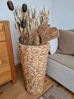 Rattan Korb/ Vase mit Deko Bayern - Schweinfurt Vorschau