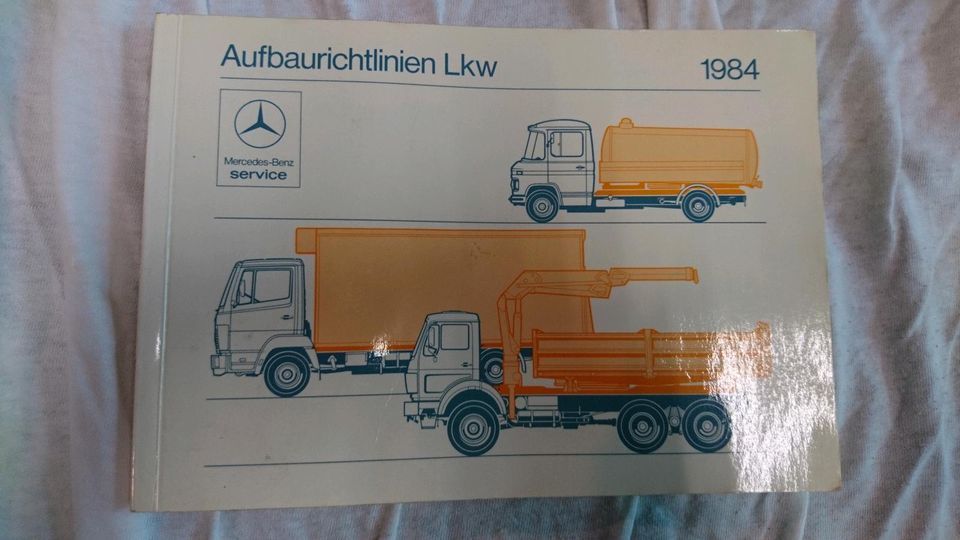 Aufbaurichtlinien 508 LP Düdo Buch Mercedes Benz original in Berlin