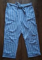 blau-weiß gestreifte Zara Baumwoll/-Leinenhose Rheinland-Pfalz - Kröv Vorschau