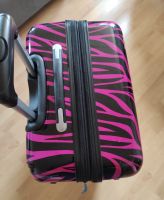 Koffer XL Zebra Muster Pink Schwarz Baden-Württemberg - Donaueschingen Vorschau