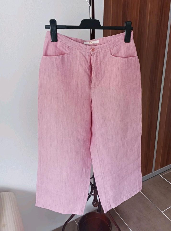 Rosane MAC Leinen Hose Gr. M Nelly 7/8 Chino Hose legere in Nürnberg (Mittelfr)