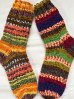 Handgestrickte Socken Gr.38/39*Gr.36/37 aus 8-fach Sockenwolle Baden-Württemberg - Hagnau am Bodensee Vorschau