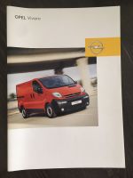 GM Opel Vivaro 2004 Broschüre Faltblatt Werbung Flyer Anleitung Nordrhein-Westfalen - Kall Vorschau