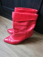 Vintage rote Stiefeletten Essen - Stoppenberg Vorschau