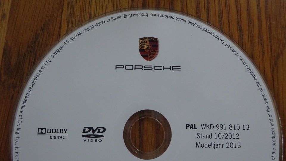 Porsche Carrera 911/991 Bj. 2013 DVD Gut zu Wissen in Köln Vogelsang