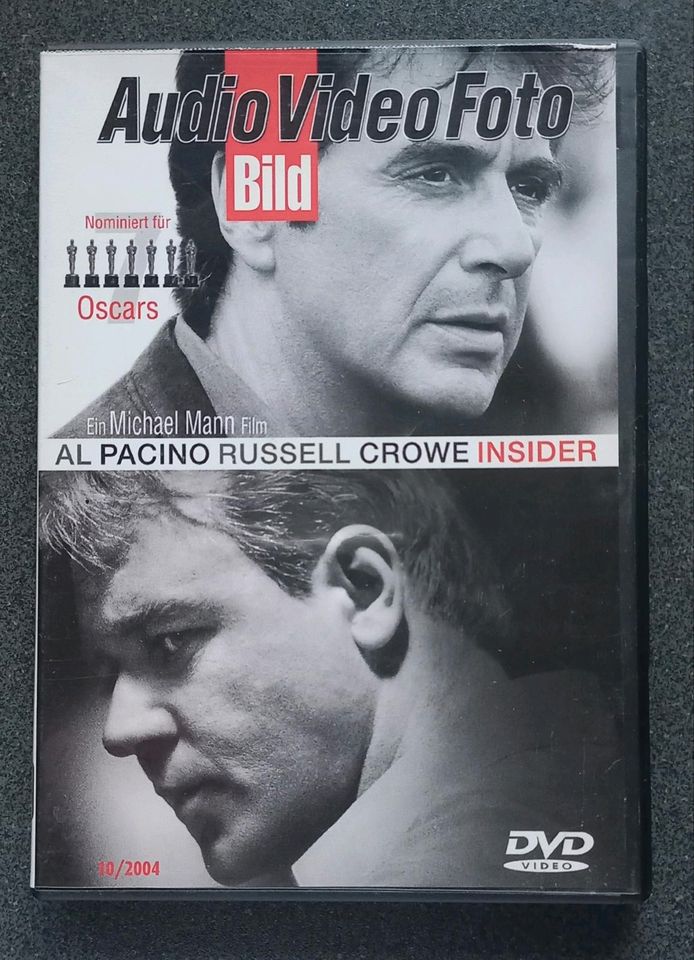 DVD Insider Al pacino Russel crowe Thriller Action in Offenbach