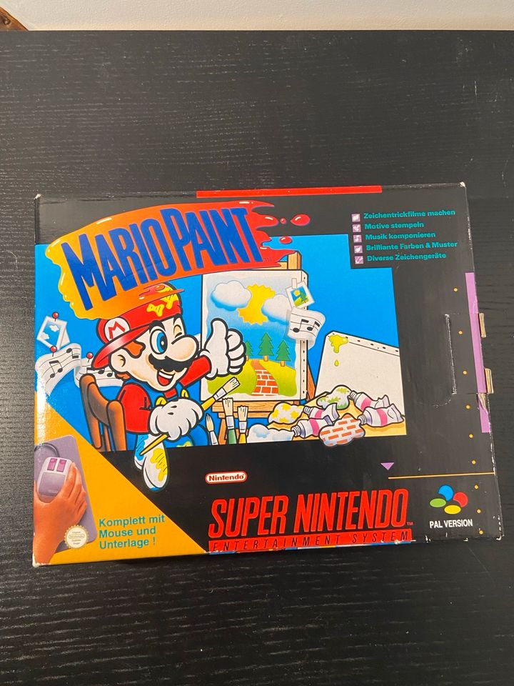 Super Mario Paint SNES 1992 in Hattingen