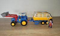 Playmobil ++ Traktor mit Anhänger und Strohballen Bielefeld - Brackwede Vorschau