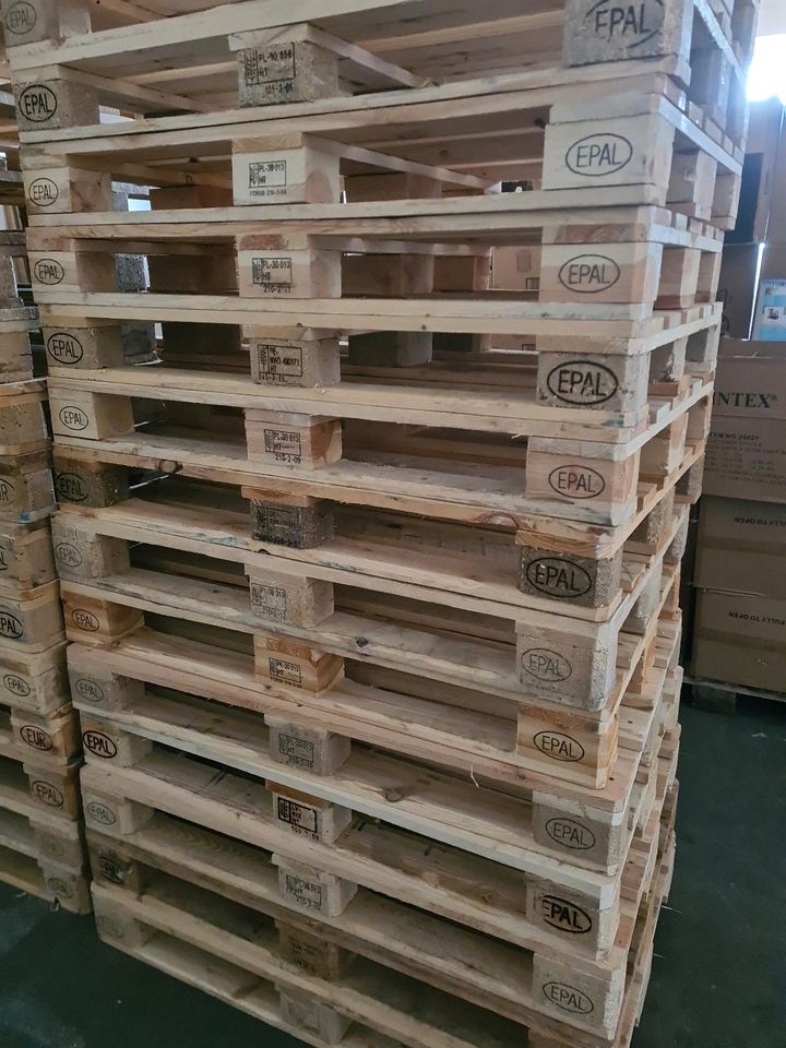 Europaletten EPAL EU Holz Palette sofort in Hilden