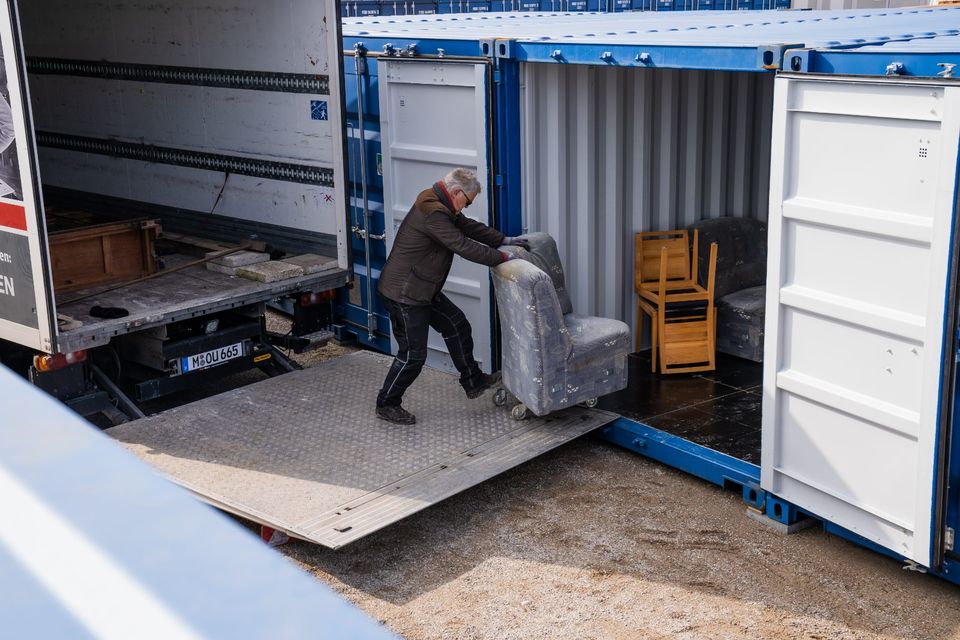 Lagerraum, Materialcontainer, Lagercontainer, Self-storage in München