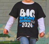 Big brother 2024 shirt / baby loading 2024/ großer Bruder 2024 Saarland - Ensdorf Vorschau