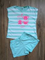 ❤️ Benetton Set T-Shirt Shorts Kurze Hose Gr. 104 Hessen - Wiesbaden Vorschau