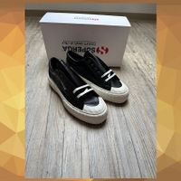 Superga - 2631 Stripe Platform Vegan Faux Leather / Gr. 40 Hessen - Körle Vorschau