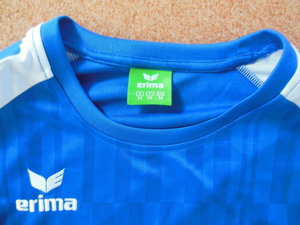 ERIMA Set blau- T Shirt / Sport Shirt / Funktionsshirt Gr M -neuw in Handewitt