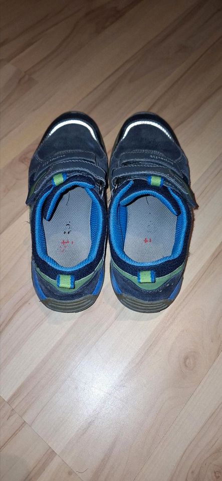 Superfit Schuhe 33 blau grün  Klettverschluss Klett in Obertshausen