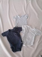 3x Body Set Kurzarm h&m Bornino Junge blau Sterne Zara next Dresden - Dresden-Plauen Vorschau