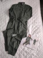 Overall Jumpsuit olivegrün mit 5 Patches Gr. 134/140 Nordwestmecklenburg - Landkreis - Herrnburg Vorschau