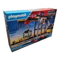 ✳HÄNDLER✳ Playmobil 70770 Portalkran mit Containern 94 Teile NEU Baden-Württemberg - Bönnigheim Vorschau