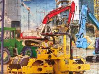 Ravensburger Puzzle Großbaustelle 100 XL Bayern - Eberfing Vorschau