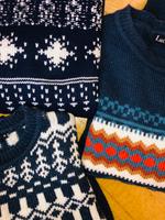 3er Herren Pullover Pulli Norweger Strick bunt Gr.M Sachsen - Plauen Vorschau