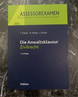 Vahlen Die Anwaltsklausur Zivilrecht Kaiserskript Baden-Württemberg - Karlsruhe Vorschau