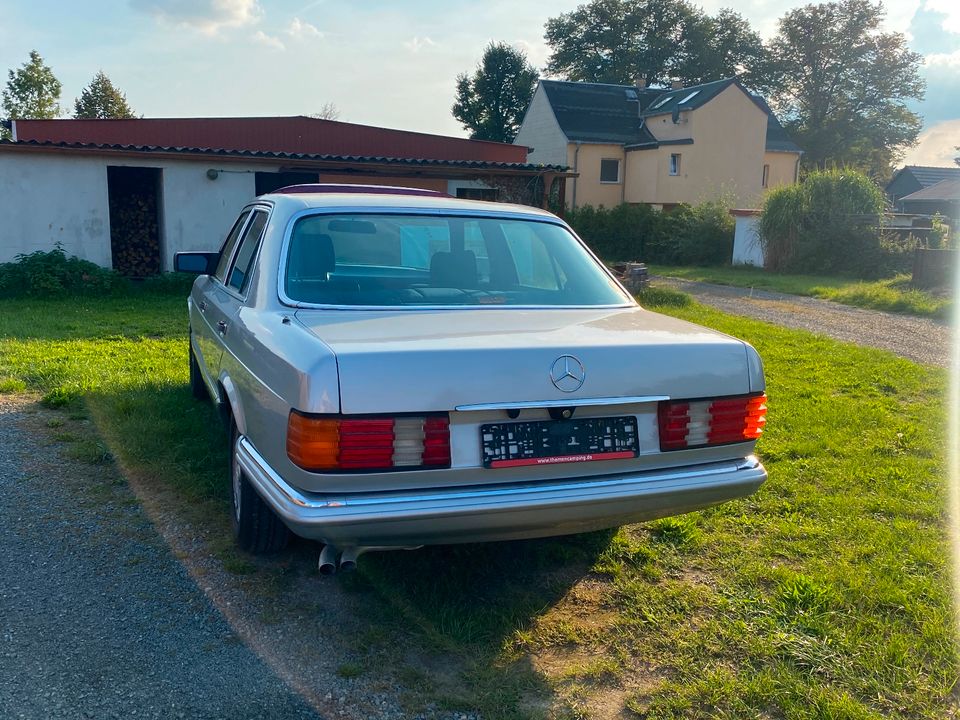 Mercedes 380SE V8 H-kennzeichen in Lauchhammer