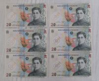 6 Banknoten a 20 Lei 2023 Rumänien kassenfrisch Gedenkprägung München - Maxvorstadt Vorschau