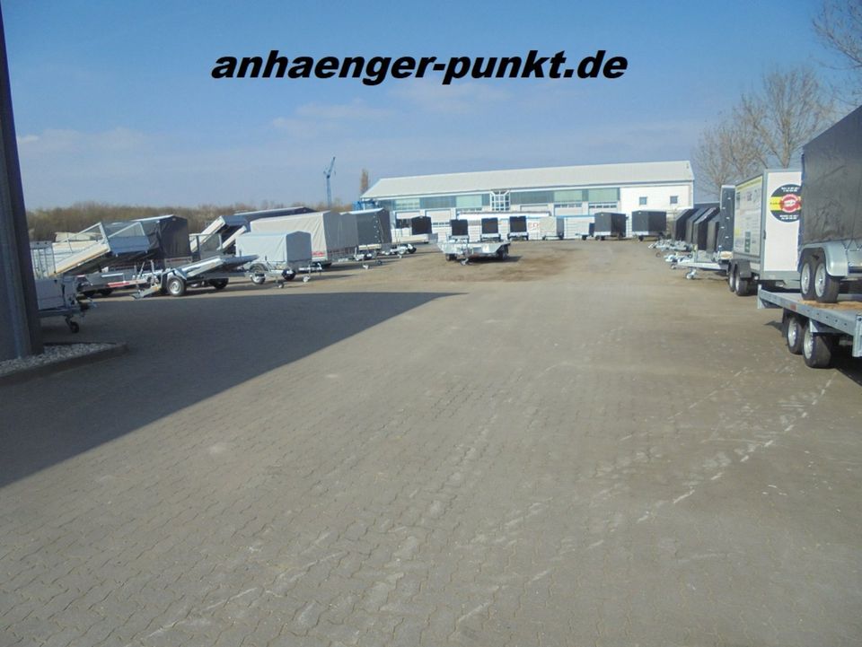 PKW ALUMINIUM HOCHLADER TANDEM Anhänger 3060 x 1530 mm 2000kg 2to in Xanten