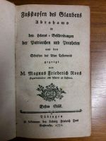 Roos: Fußstapfen des Glaubens Abrahams 1770 Baden-Württemberg - Lauffen Vorschau