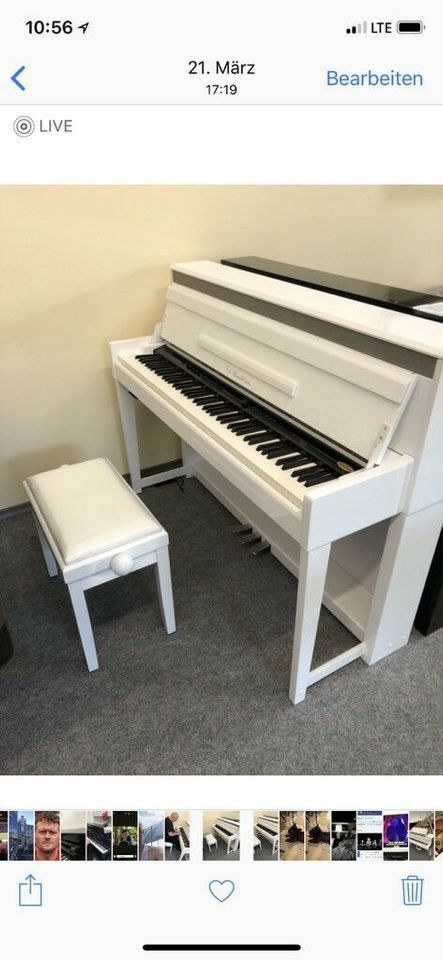 Digital-Piano „Ed.Mendelson“ 106 weiß poliert in Oberthulba