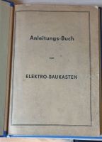 Anleitung Buch zum Elektrobaukasten DDR Wunnike Sachsen - Wurzen Vorschau