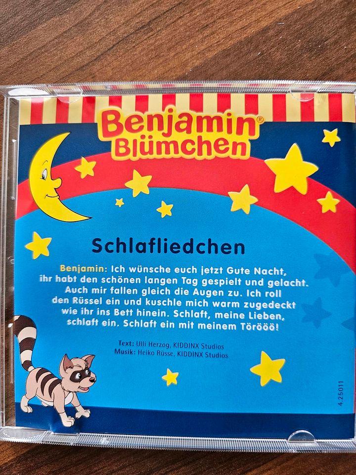 CD Benjamin Blümchen ❤️ Gute Nacht Geschichten Wo ist Winni Wasch in Ludwigsburg