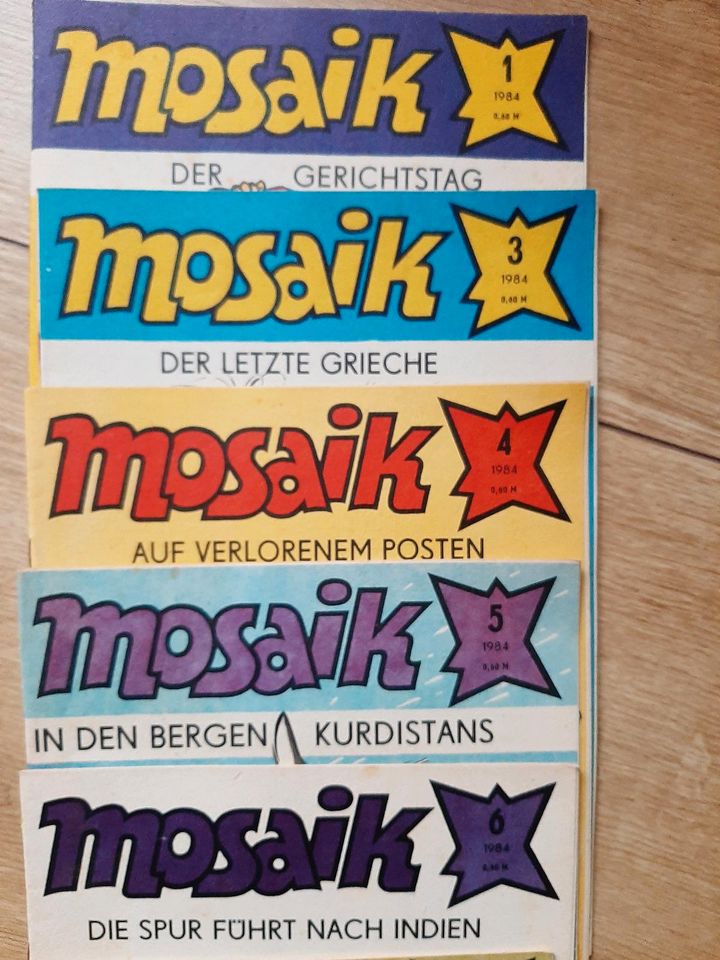 Mosaikhefte der Abrafaxe , Stückpreis 1 € in Hansestadt Seehausen