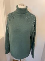 Guess Pullover Bowie Sweater-Perlen-Rolli Größe XL „NEU„ Bayern - Asbach-Bäumenheim Vorschau