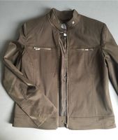 Jacke Damen im bikerstil Amisu Größe 42 khakigrün Bayern - Aschaffenburg Vorschau