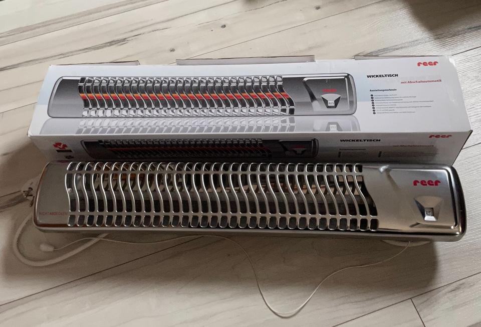 reer Wickeltischheizstrahler mit abschaltautomatik im OVP in Steina