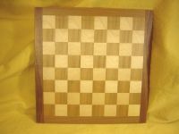 Schachbrett aus Holz handgemacht ohne Figuren 35x 35,5 cm Bayern - Seefeld Vorschau