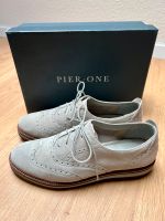 PIER ONE Damenschuh Business Schnürschuh Grau Gr. 42 Aachen - Eilendorf Vorschau