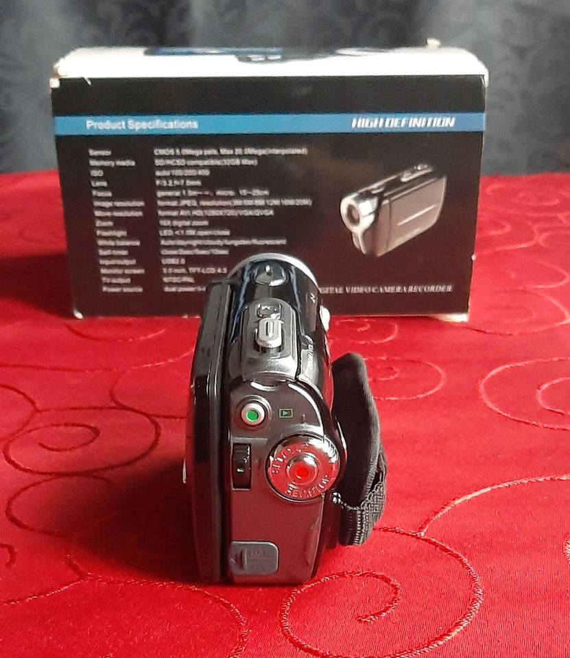 Digital Video Camera Recorder HD 20 M. Pixel in Immenhausen