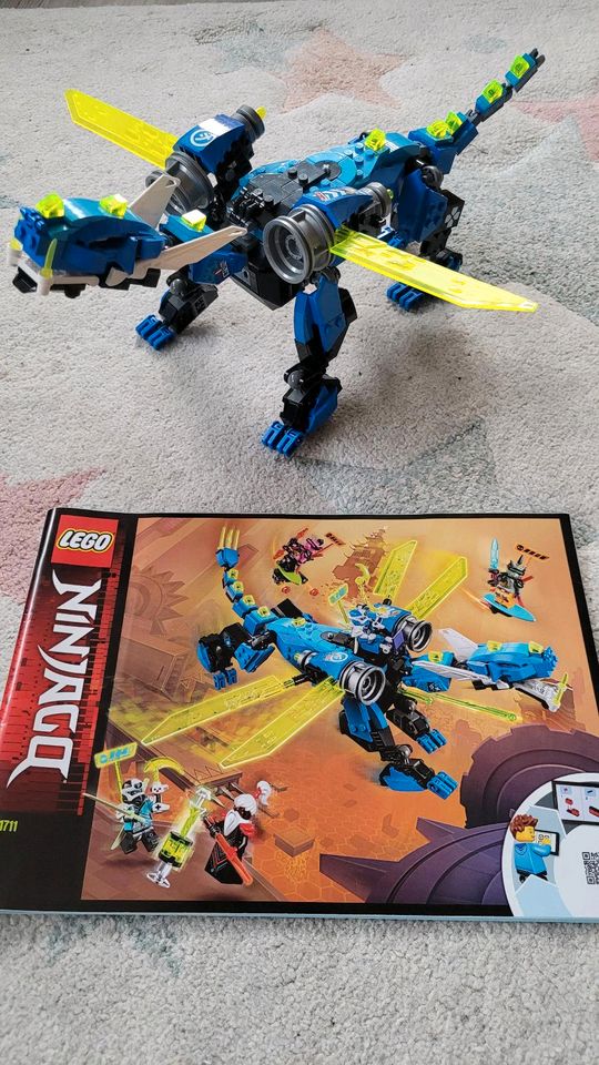 Lego 71711 ninjago Jays Cyber-Drache Mech in Strullendorf