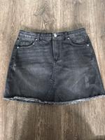 Jeansrock grau schwarz Review Größe M Thüringen - Eisenach Vorschau