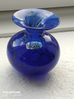 Kleine Blumenvase von GOZO Malta, in blau, Handarbeit, ca. 9 cm Niedersachsen - Neu Wulmstorf Vorschau