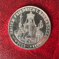 10 DM Gedenkmünze Kaiser Friedrich I. Barbarossa aus 1990 Niedersachsen - Goslar Vorschau