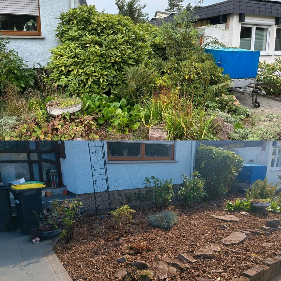 Gartenarbeiten Hecken schneiden Grünschnitt Entsorgung in Dillingen (Saar)