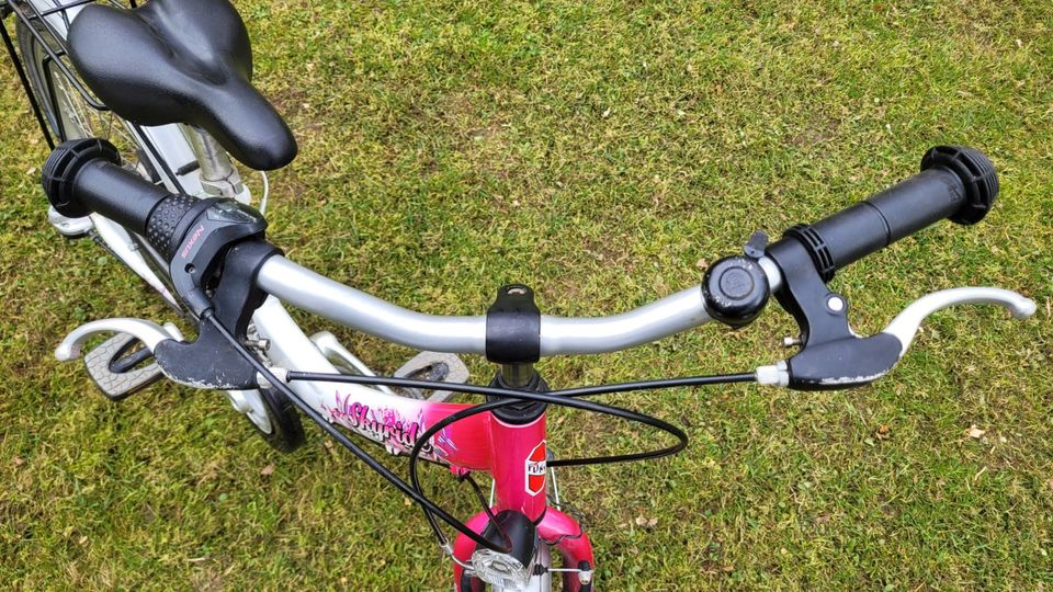 Puky Skyride Fahrrad Mädchen 20 Zoll Pink/Weiss 3-Gang in Neu-Anspach