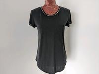 H&M langes Shirt mit Nieten dunkelgrau Gr. XS Hessen - Kriftel Vorschau