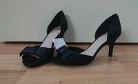 Pumps High Heels mit Schleife Satin 41 h&m Schleswig-Holstein - Lübeck Vorschau