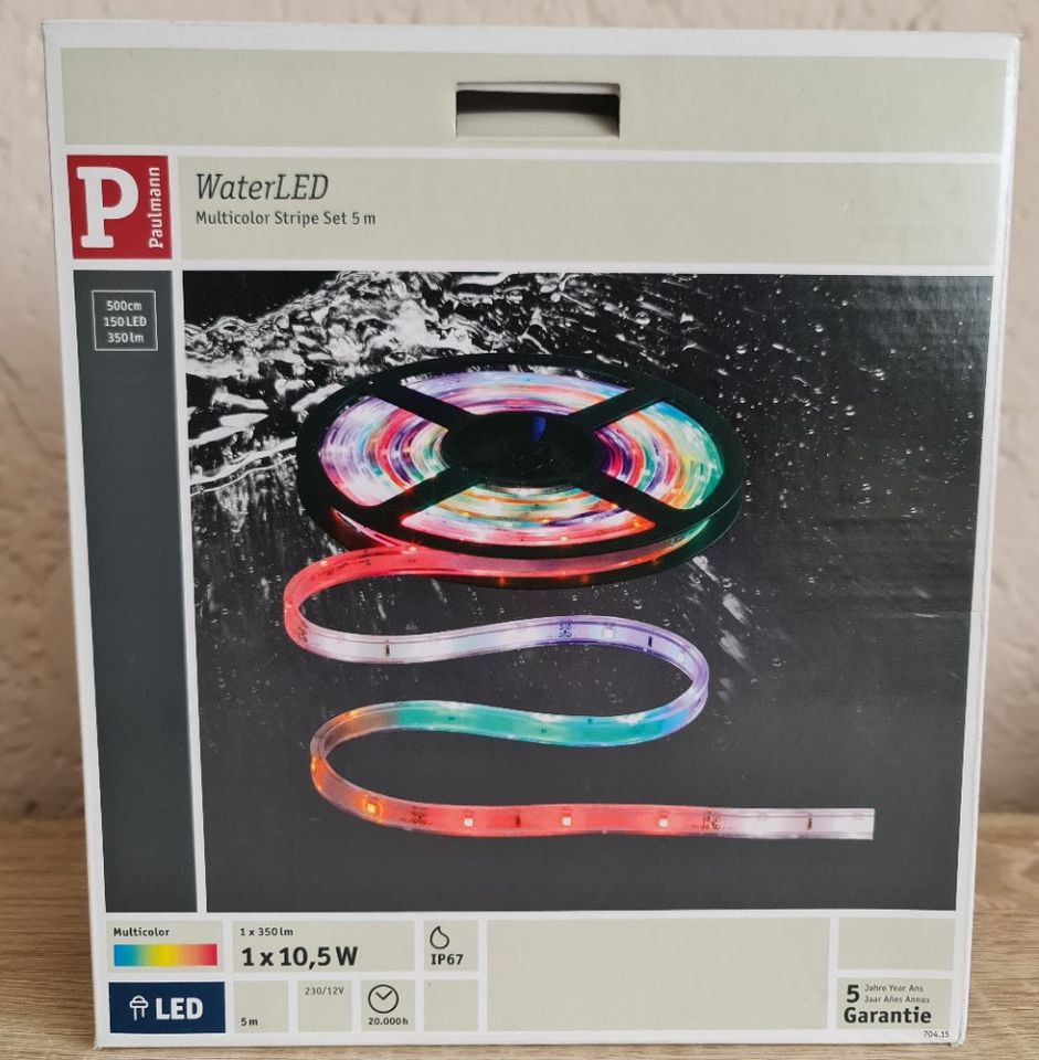 PAULMANN WaterLED Multicolor Stripe Set 5m, 10,5W - NEUWERTIG in Essen