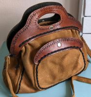 Vinted Leder Tasche Cognac braun Boho 70er Hippie Nordrhein-Westfalen - Hürth Vorschau